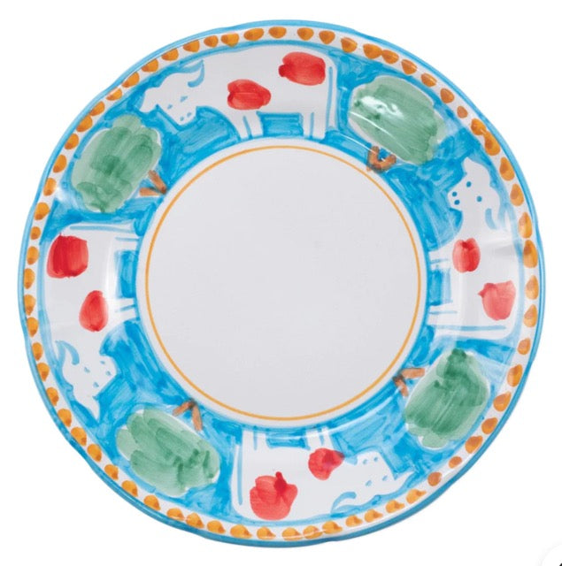 Vietri Campagna Mucca Dinner Plate