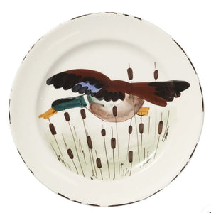 Vietri Wildlife Mallard Dinner Plate by Vietri