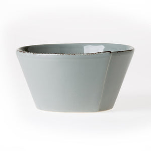 Vietri Lastra Stacking Bowl in Gray