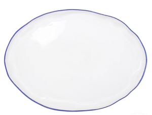Vietri Aurora Edge Large Oval Platter