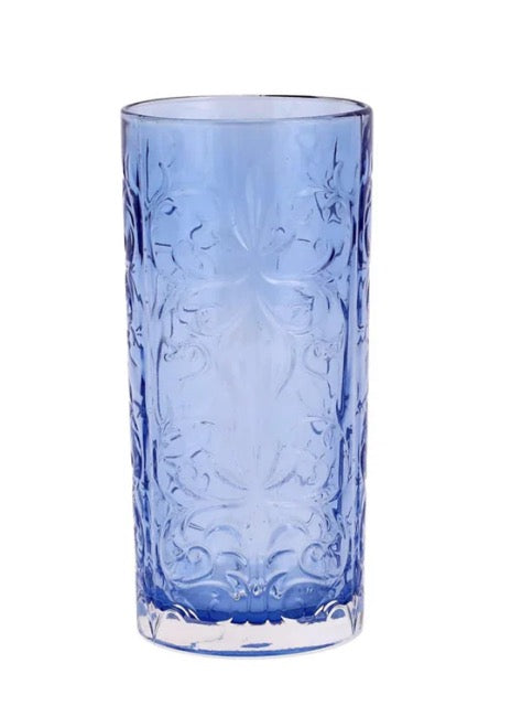 Vietri Barocca Cobalt Blue High Ball