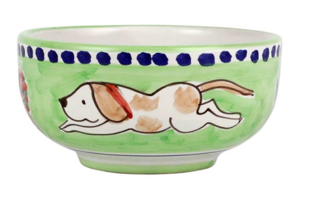 Vietri Campagna Cane Cereal/Soup Bowl