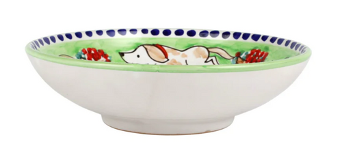 Vietri Campagna Cane Coupe Pasta Bowl