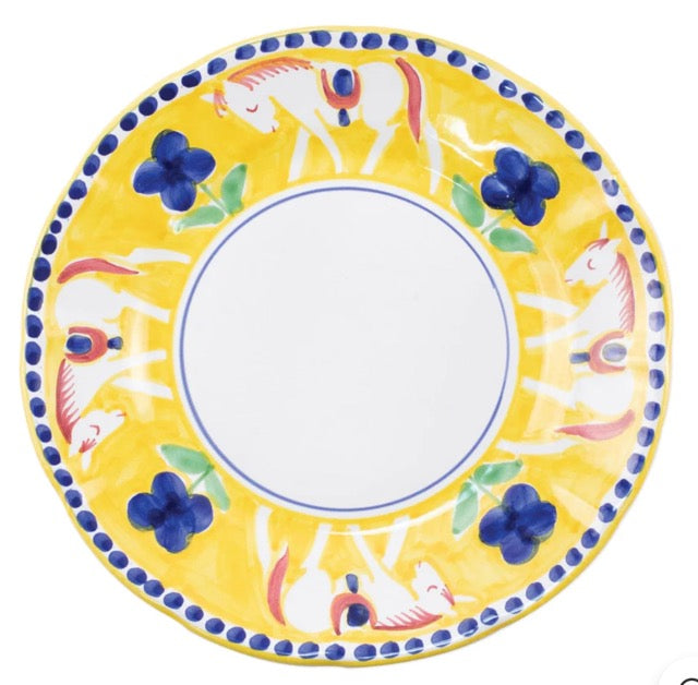 Vietri Campagna Cavallo Dinner Plate