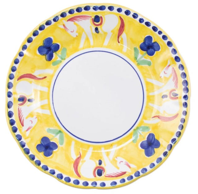 Vietri Campagna Cavallo Salad Plate