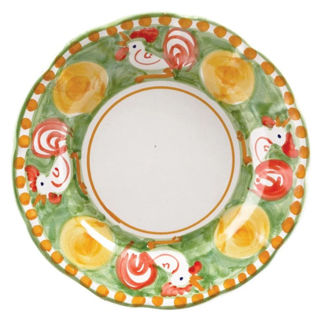 Vietri Campagna Gallina Salad Plate