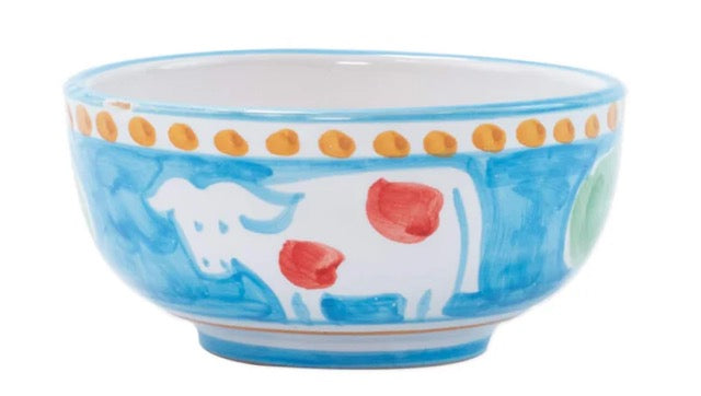 Vietri Campagna Mucca Cereal/Soup Bowl