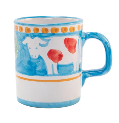 Vietri Campagna Mucca Mug