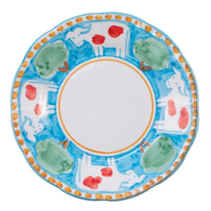 Vietri Campagna Mucca Salad Plate