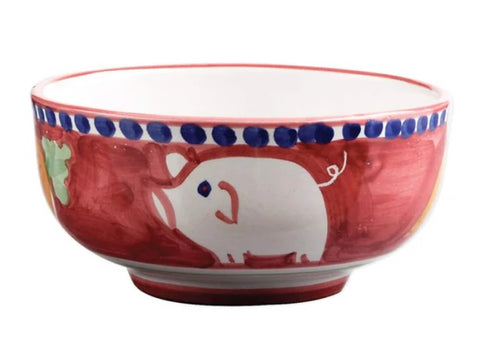 Vietri Campagna Porco Cereal/Soup Bowl