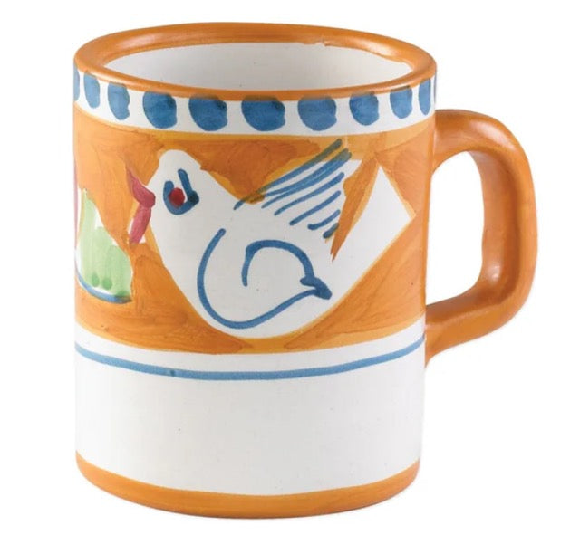 Vietri Campagna Uccello Mug