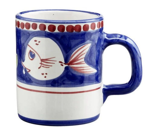 Vietri Campagna Pesce Mug