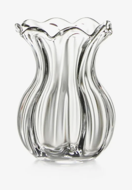 Simon Pearce Chealse Optic Posey Vase