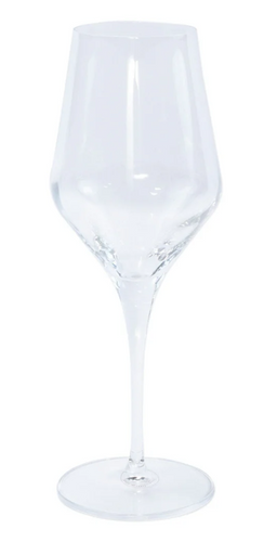 Vietri Contessa Clear Water Glass