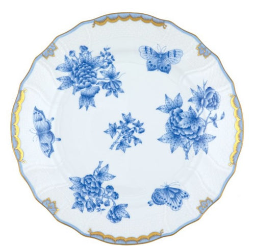 Herend Fortuna Blue Dinner Plate