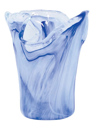 Vietri Onda Cobalt Vase Small