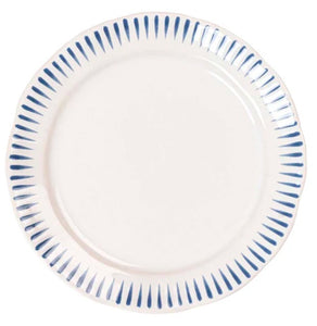 Juliska Sitio Stripe Deft Blue Dinner Plate
