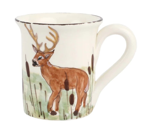 Vietri Wildlife Deer Mug by Vietri