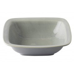 Juliska Puro Grey Mist Crackle 12.5" Rounded Square Serving Bowl