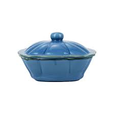 Vietri Italian Bakes 2Qt Covered Casserole in Blue