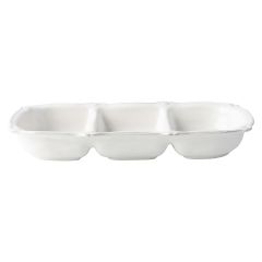 Berry & Thread 3 Part Rectangular server in Whitewash