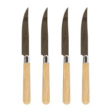 Vietri Albero Oak Steak Knives