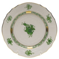 Chinese Bouquet Green Bread and Butter Plate