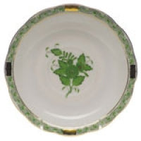 Chinese Bouquet Green Saucer