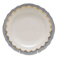 Herend Fishscale Light Blue Dinner Plate