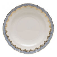 Herend Fishscale Light Blue Dinner Plate