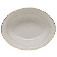 Herend Golden Edge Oval Vegetable