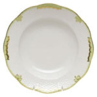 Herend Princess Victoria Green Rim Soup