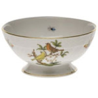 Herend Rothschild Bird Footed Bowl