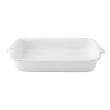 Juliska Thread and Berry Rectangular Baker White