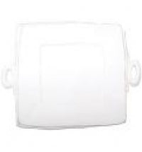 Lastra White Handled Square Platter