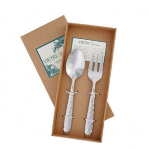 Martellato Stainless Flatware - 2 Piece Serving Set