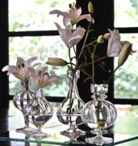 Miss Lilli Small Blown Glass Bud Vase