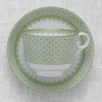 Mottahedeh Apple Lace Cup and Saucer