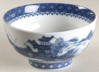 Mottahedeh Blue Canton Dessert Bowl