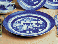 Mottahedeh Blue Canton Dinner Plate