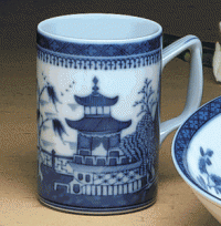 Mottahedeh Blue Canton Mug