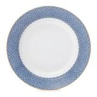 Mottahedeh Blue Lace Rim Soup Bowls