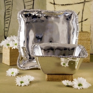 Organic Pearl Nova Square Platter - Med