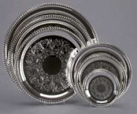 Silver Plated 13" Gadroon Tray
