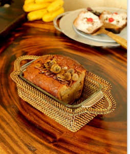 Calaisio 1qt Bread Baker with Rattan Holder