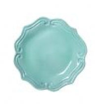 Vietri Incanto Baroque Aqua Salad Plate