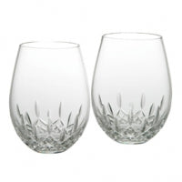 Waterford Lismore Nouveau Deep Red Stemless Wine (set of 2)