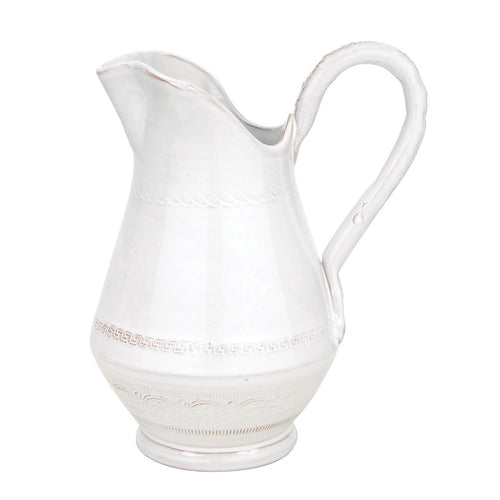 Vietri Belleza White Small Pitcher