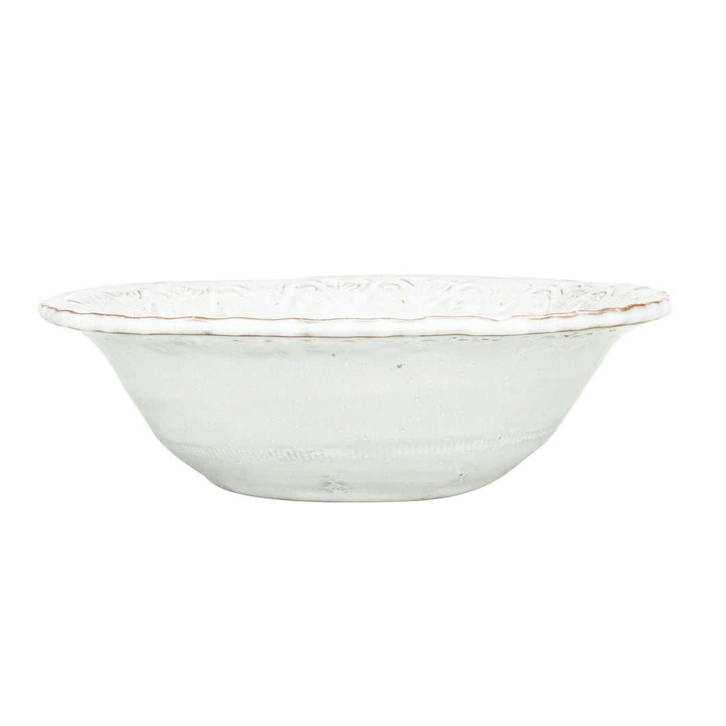 Vietri Belleza White Cereal Bowl