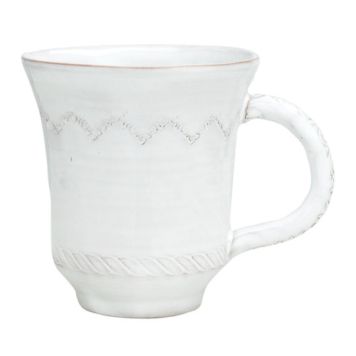 Vietri Belleza White Mug